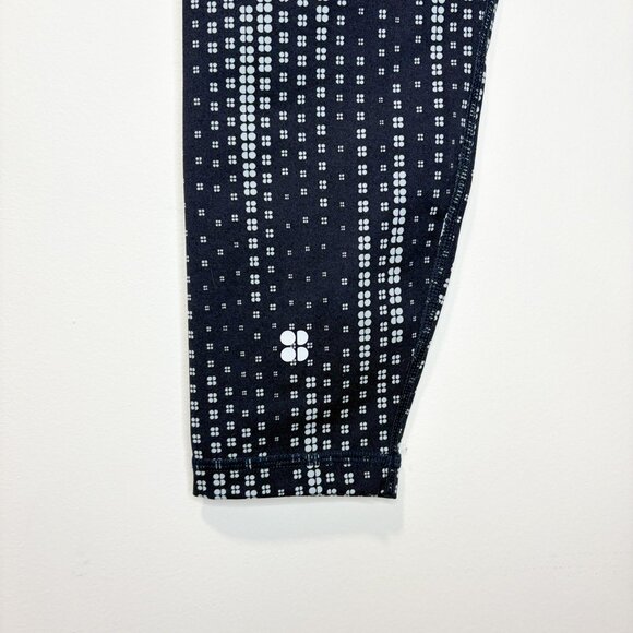 Sweaty Betty Power Crop Leggings Navy‎ Pattern Size 4–6 - Picture 4 of 7